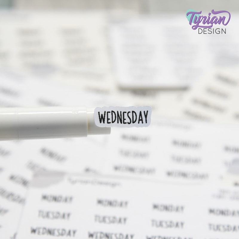 Tuesday Daily Planner - Etsy