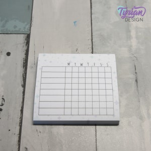 Habit Tracker Post-it Notes | Weekly Tracker Sticky Notes | Tracking ...