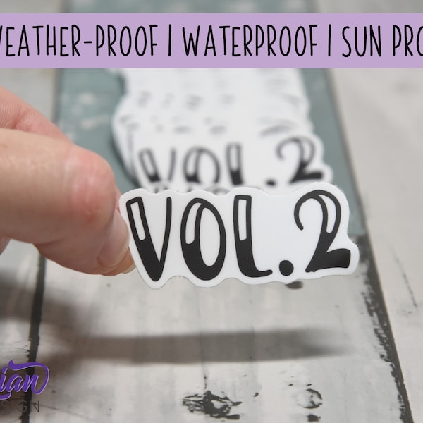 Volume Sticker - Etsy