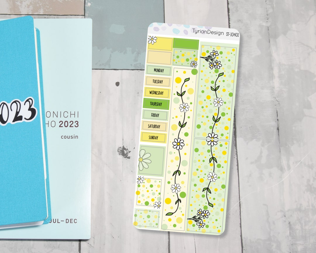 Daisy Monthly Kit | Hobonichi Weeks | Monthly Kit | Simple Hobonichi ...
