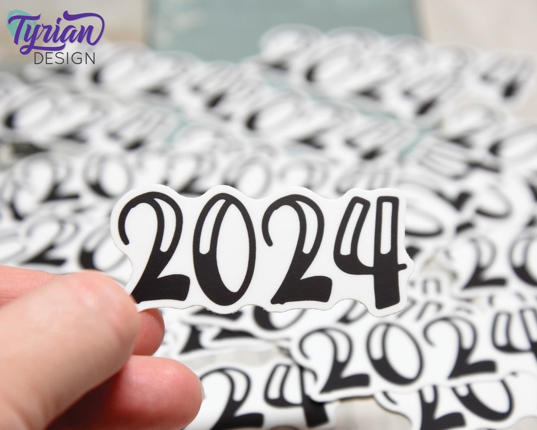 2024 Sticker 2024 Planner Sticker Sticker is High Quality Weather Proof