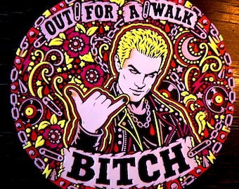 Out for a walk - Spike 3D UV relief wall art