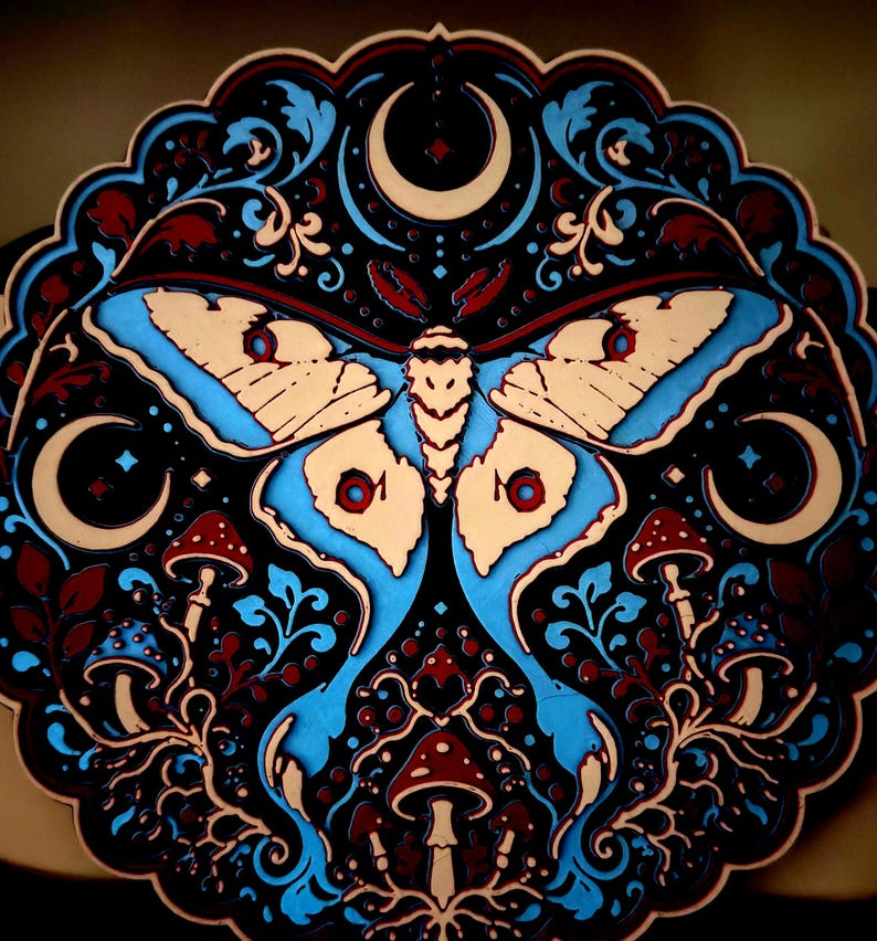Glow in the dark profile