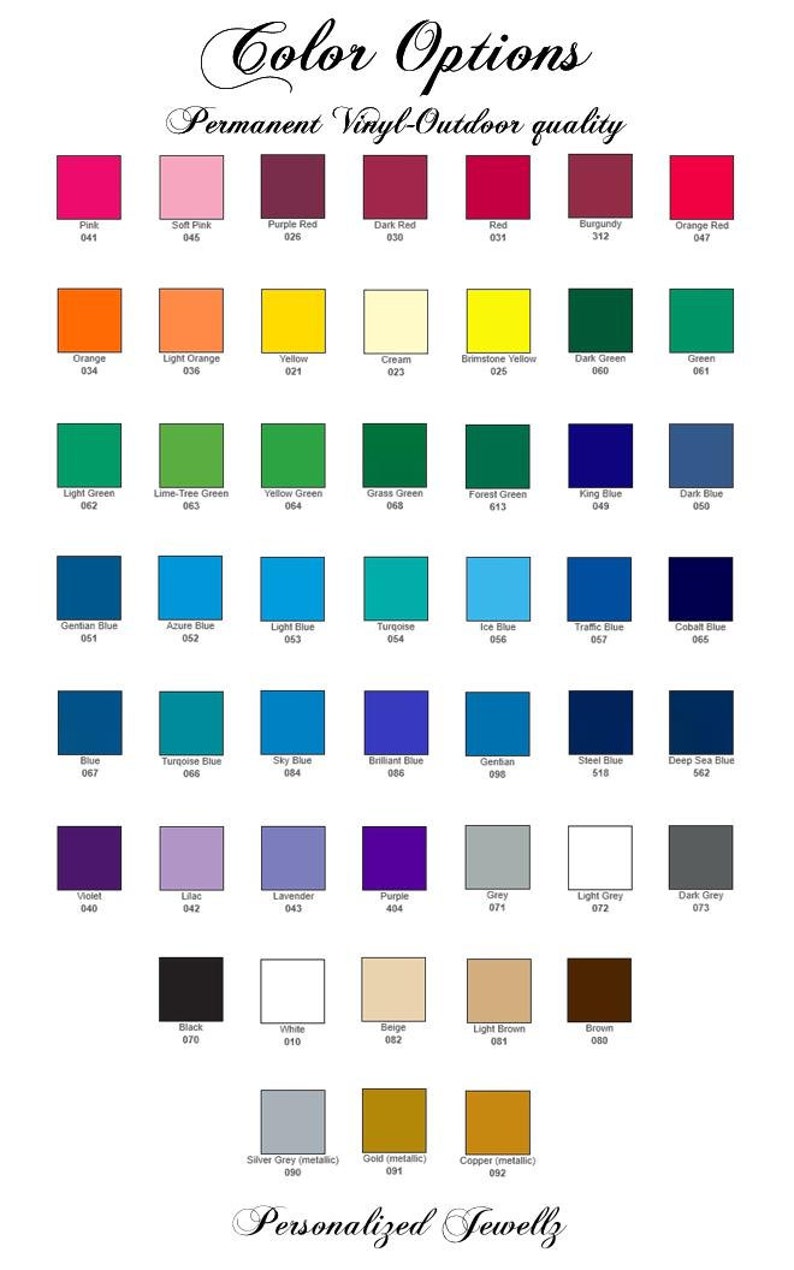 Custom Vinyl Kitchen Label Decal Vinyl Name Decal Name Etsy