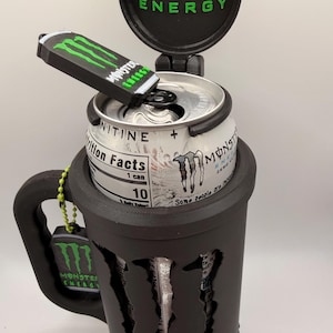 3d printed Monster can holder