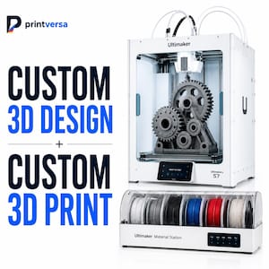 Custom 3D Printing Service | FDM & Resin 3D Prints | Upload Stl, Step, Obj Files | Fast Turnaround