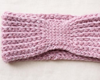Crochet Headband Pattern PDF | Easy Twisted Ear Warmer | Beginner Crochet Headband | Knit Look Head Wrap | Instant Download
