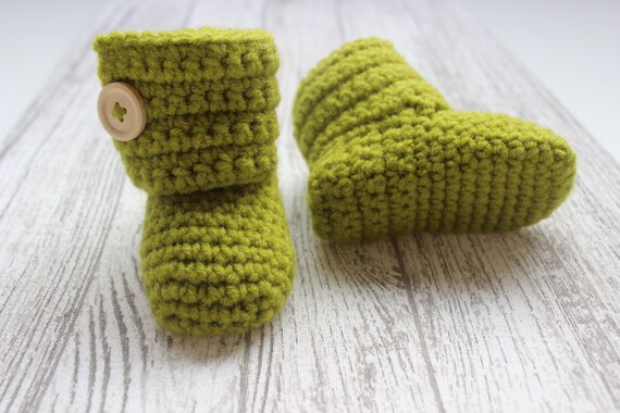 crochet wrap around booties