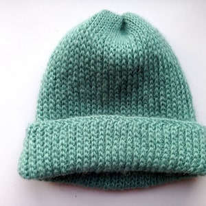 Crochet Beanie Pattern: Easy Knit Look Hat (PDF Digital Download)