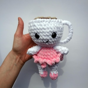 Ballerina Cappuchinna Crochet Pattern | Viral Plush Toy Amigurumi | PDF Tutorial | Soft Amigurumi Toy Tutorial | Digital Download