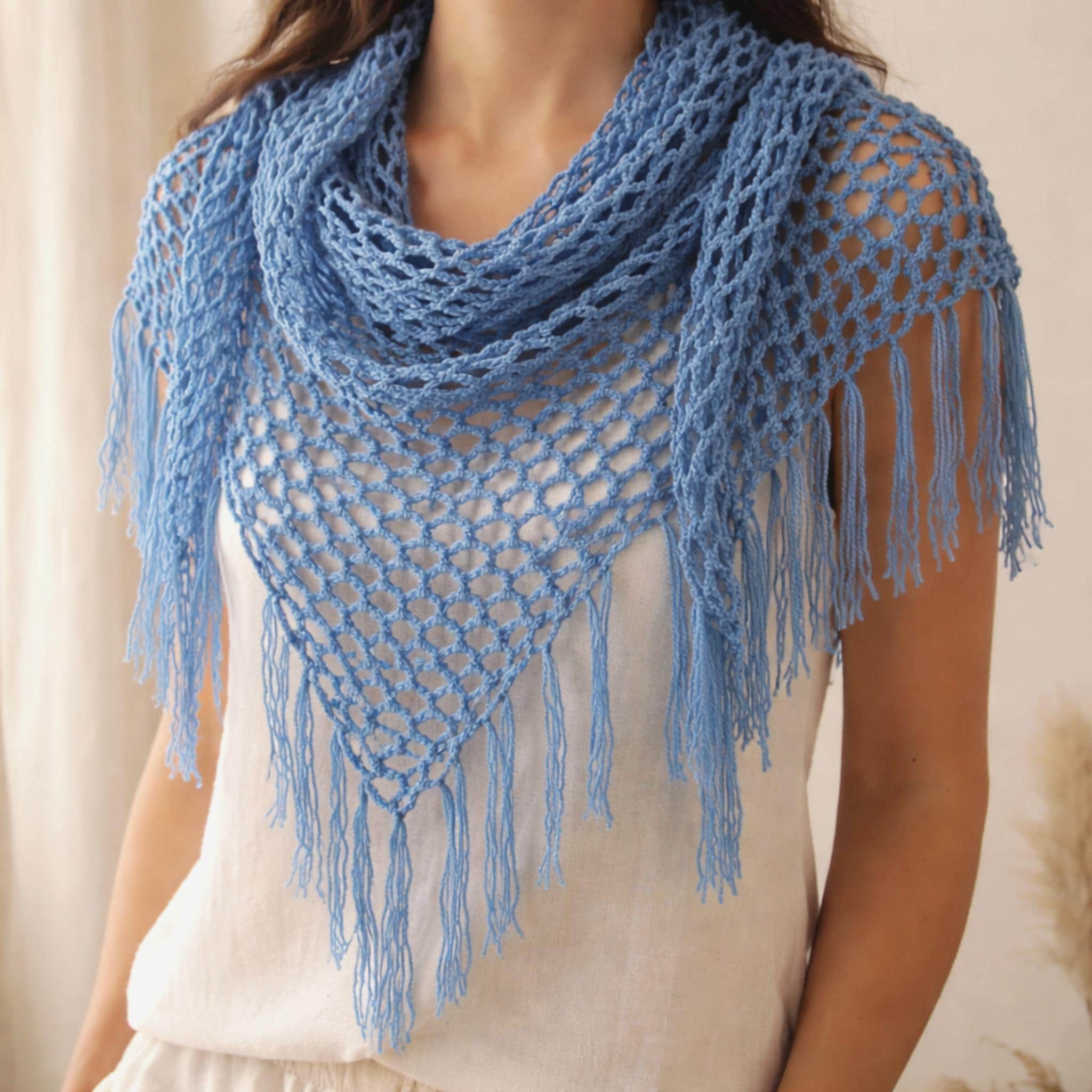 Mesh Shawl - Etsy