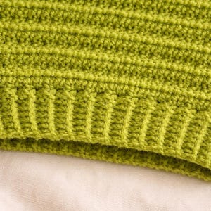 Crochet Baby Sweater Pattern PDF | Easy Beginner Pullover 0–6 Months | Raglan Crochet Baby Top | Instant Download image 5
