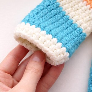 Baby Strickjacke Häkelanleitung, Baby Jacke PDF gehäkelt, Anfänger gehäkelte Baby Strickjacke, 0-5T Größen, Instant Download Bild 7