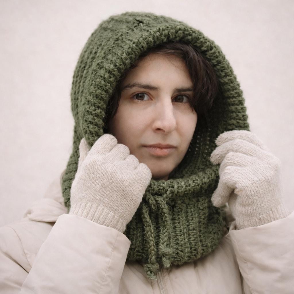 30 Ski Mask Crochet Patterns for Winter Warmth, Costume Play, and Statement Style 22 Hooded Scarf Balaclava Crochet Pattern
