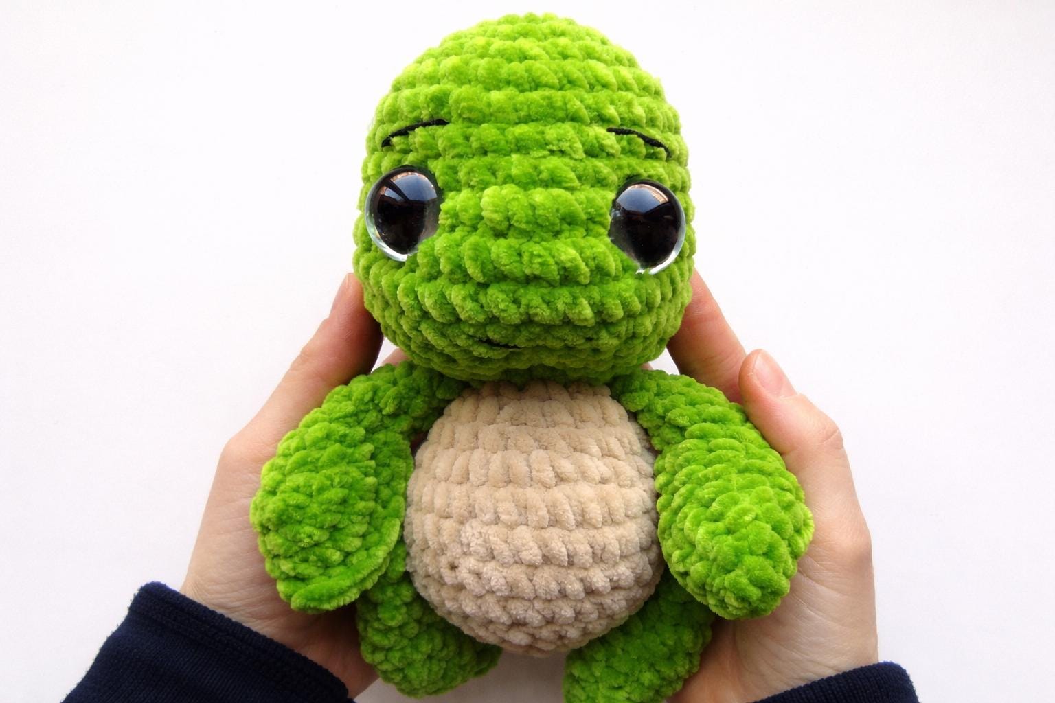 38 Sea Turtle Crochet Patterns: Create Adorable Keepsakes for Everyone 6 Sea Turtle Low Sew Amigurumi Plush Toy