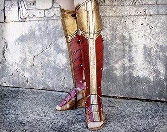 Wonder Woman Cosplay Greaves