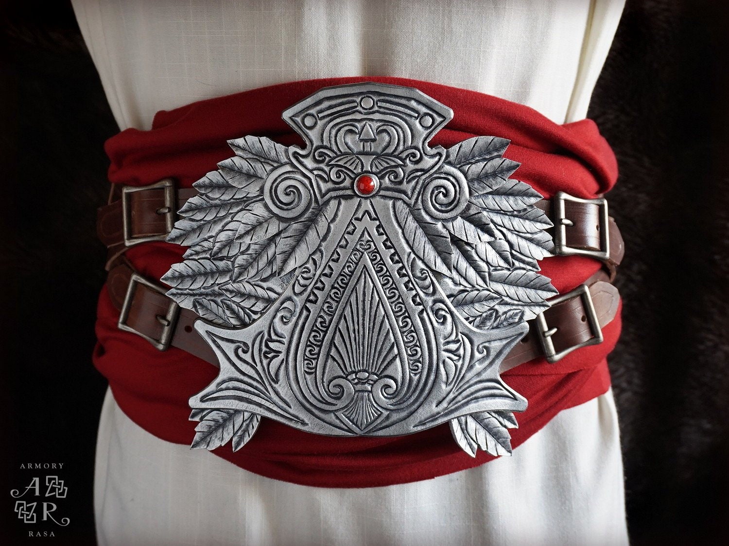Assassin's Creed II Ezio Red Sash Belt