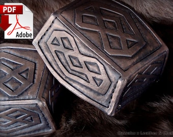 PDF PATTERN: Thorin Belt and Boot Caps