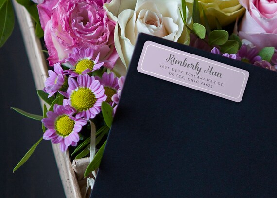 Address Labels / Shabby Chic Personalized Return Address - Etsy