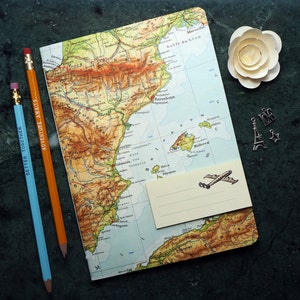 Carnet de voyage, Espagne, A5, 40 pages, ligné