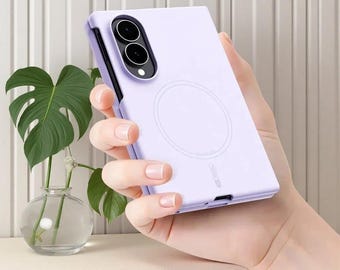 Liquid Silicone Case for Samsung Galaxy Z Fold 8, MagSafe Shockproof Protection
