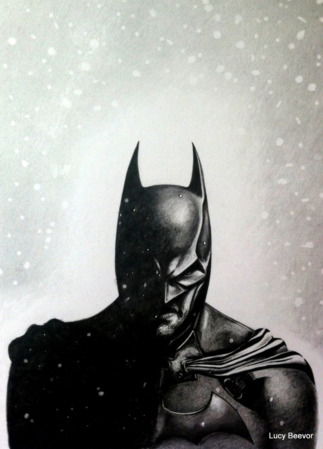 batman pencil drawing