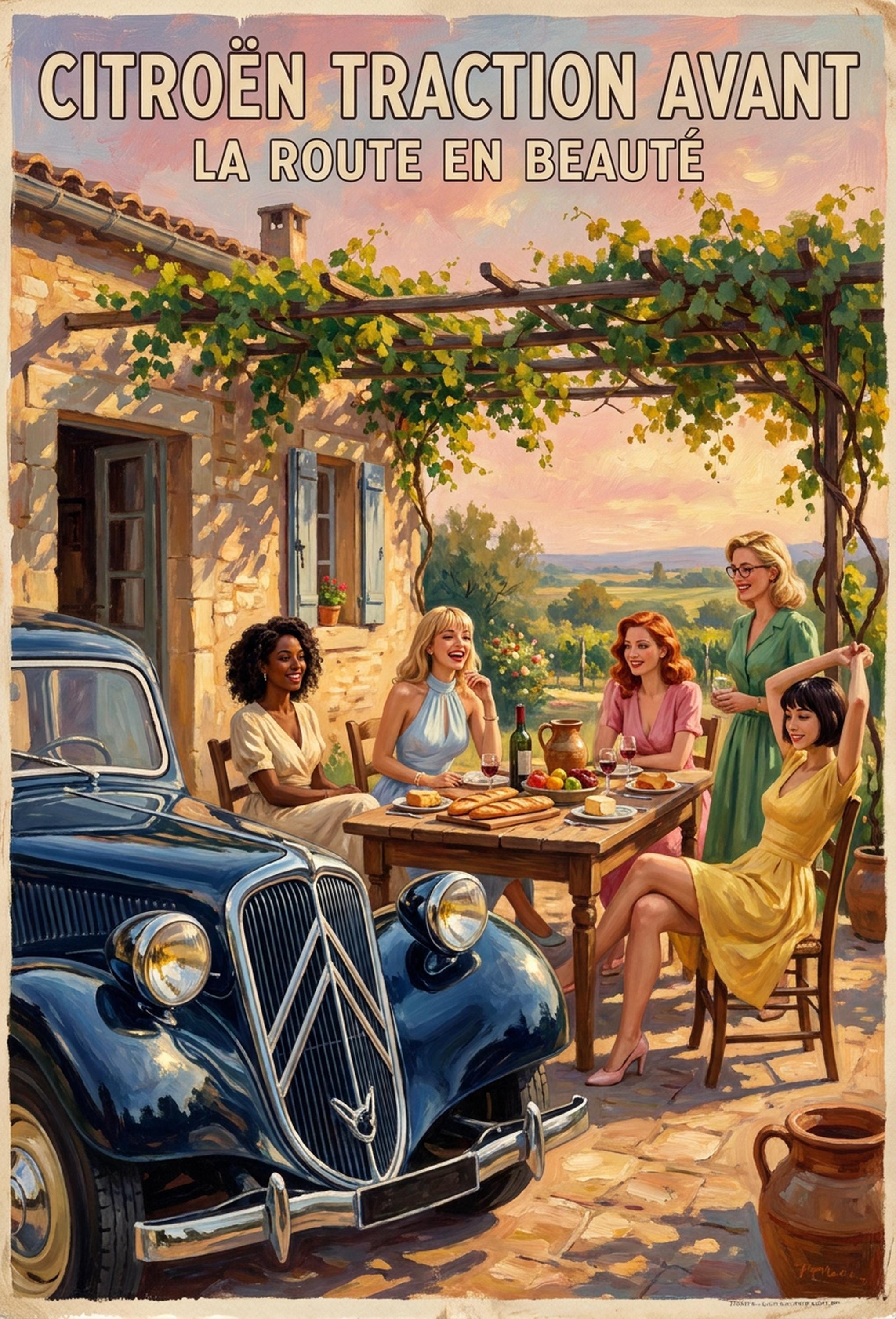 Citroen Vintage Ad - Etsy Canada