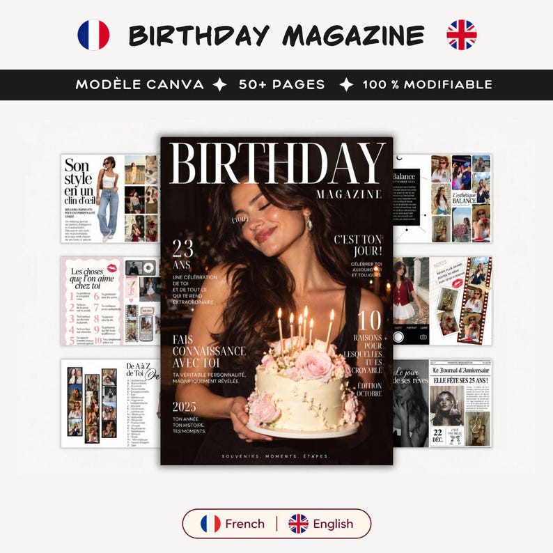 Le Numéro Sœur – magazine personnalisé à offrir