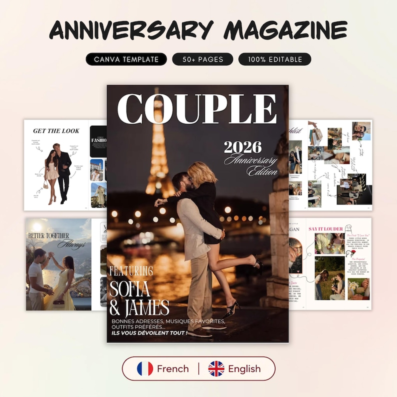 La Gazette du Mariage – magazine personnalisé à offrir