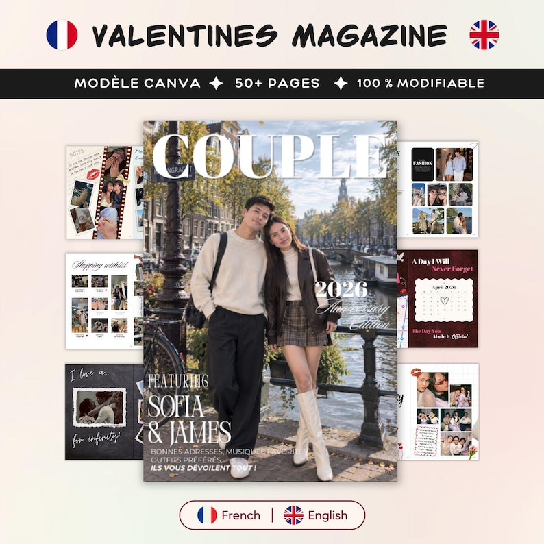 Le Numéro Saint-Valentin – magazine personnalisé à offrir