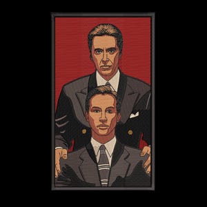 The Devil's Advocate Machine Embroidery Design | Digital Download | EMB PES DST