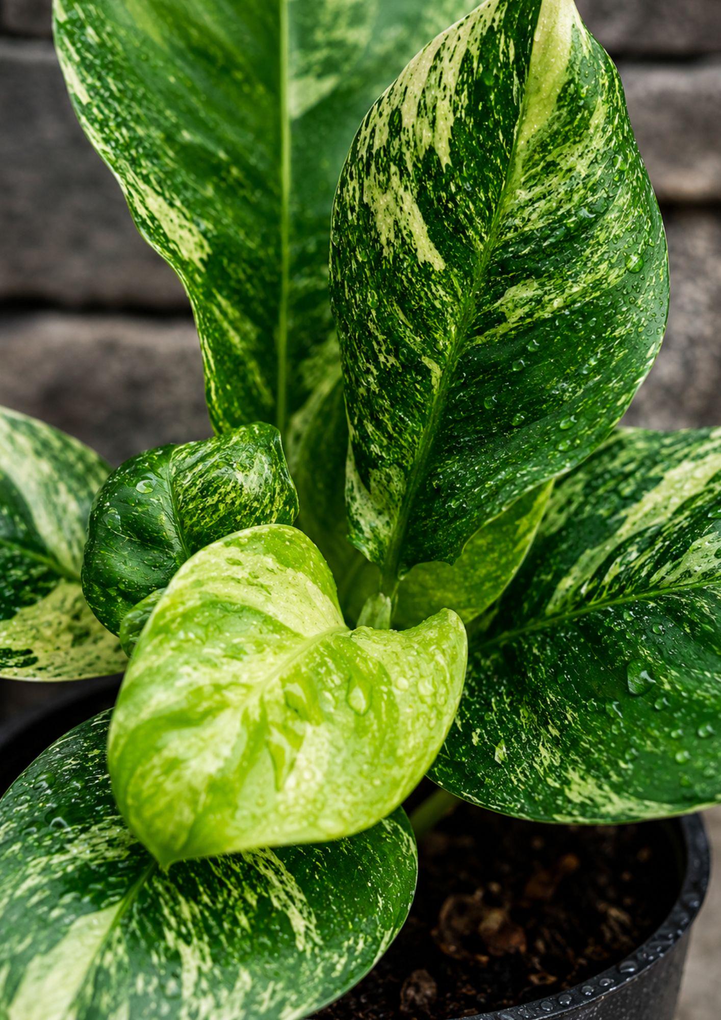Rhaphidophora puberula variegated - Etsy 日本