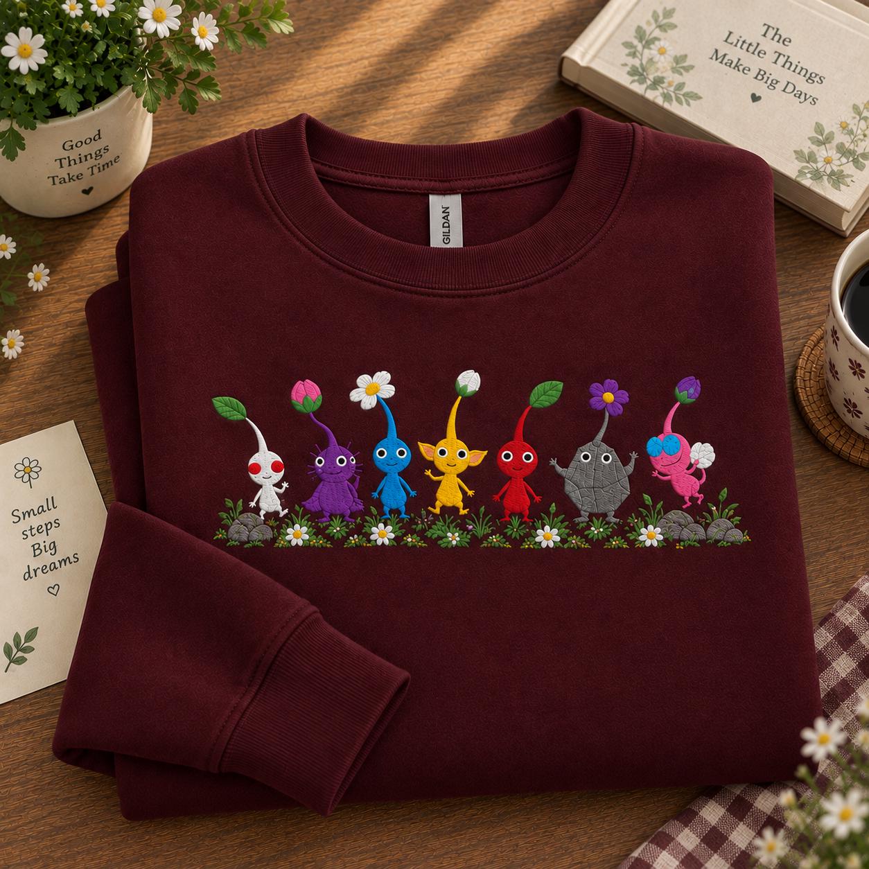 Pikmin Sweatshirt Hoodie - Etsy