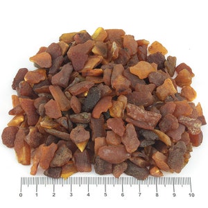 10 mm Natural Raw Baltic Amber Pieces Stones Nuggets Chips Honey Cognac Butter Unpolished Undrilled 50 grams