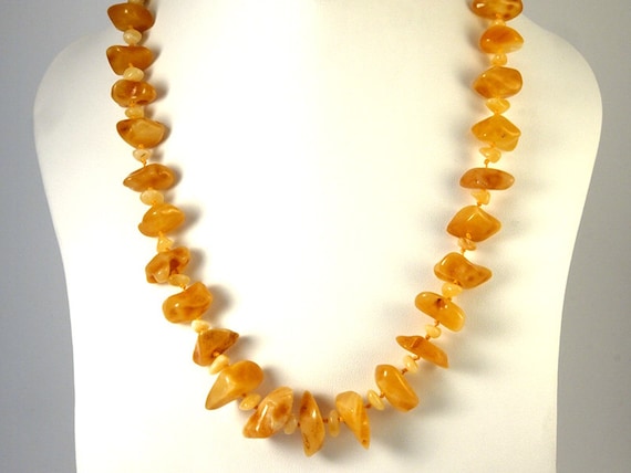 Fine Baltic Amber Necklace Butterscotch Mixed Beads 52 Cm Inches Necklaces Jewelry Bgc Sedahotels Com