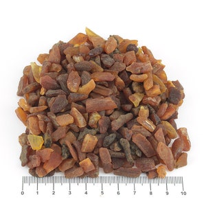8 mm Natural Raw Baltic Amber Pieces Stones Nuggets Chips Honey Cognac Butter Unpolished Undrilled 50 grams