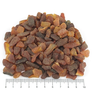 9 mm Natural Raw Baltic Amber Pieces Stones Nuggets Chips Honey Cognac Butter Unpolished Undrilled 50 grams