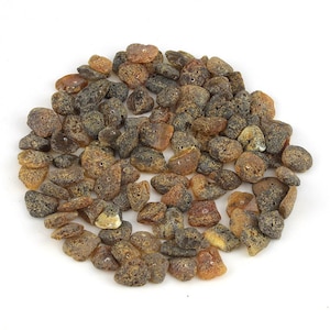 Natural Baltic Amber Beads Pieces Nuggets Chips Raw Dark Unpolished 100 units
