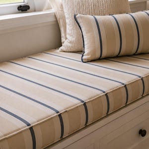 Custom Bench Cushion, Window Seat Cushion, Foam Bench Cushion, Indoor Bench Cushion, Custom Bay Window Cushion afbeelding 5