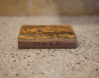 Wooden Base with optional personalized engraving