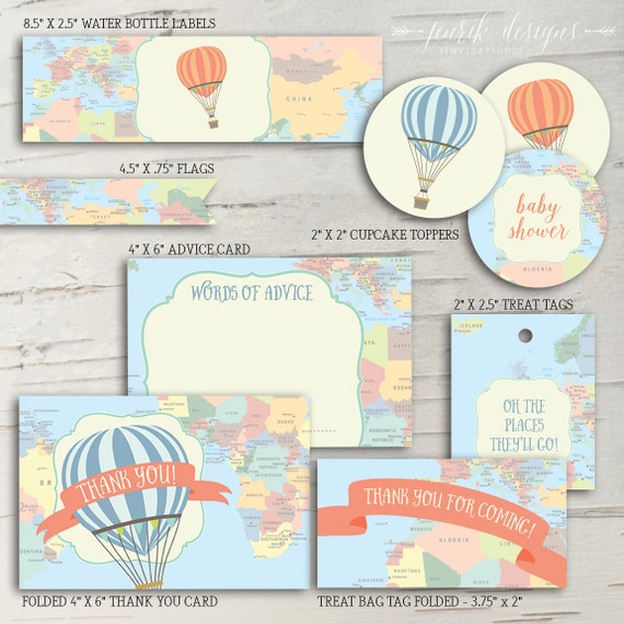 hot air balloon shower