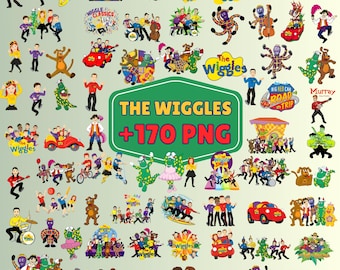 170+ The Wiggles PNG Bundle | Wiggles Fan png | Kids Music Band Cartoon PNG| Kids Birthday Party  | Birthday Digital Download