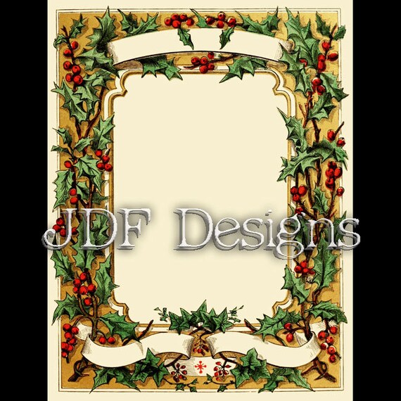 Instant Digital Download Antique Victorian Graphic Christmas Etsy