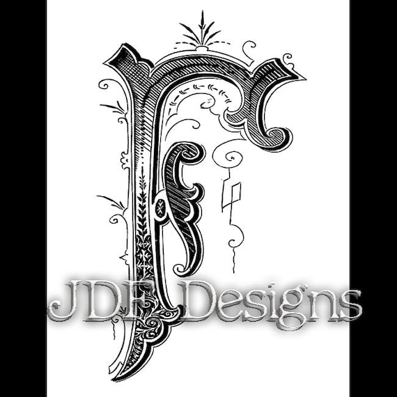 Download Vintage One Letter Monogram Victorian Era Monogram Transparent Png Single Letter F Printable Wall Art Cut File Svg Pdf Ready To Print Signs Home Living Deshpandefoundationindia Org