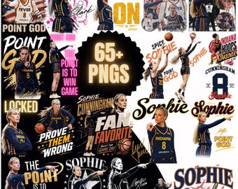 Sophie Cunningham Point Indiana PNG-Bundle, Point God Basketball Digitale Datei, Basketball Frauen, Digitale Datei
