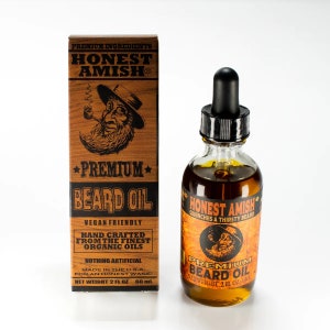 Honest Amish Premium Beard Oil 2 oz