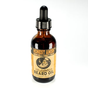 Honest Amish Classic Beard Oil 2 oz