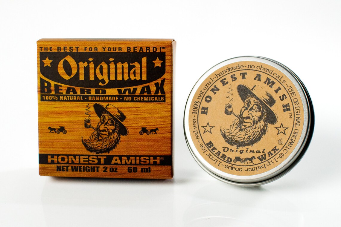 Beard Wax ORIGINAL 100 Natural and Organic by Honest Etsy