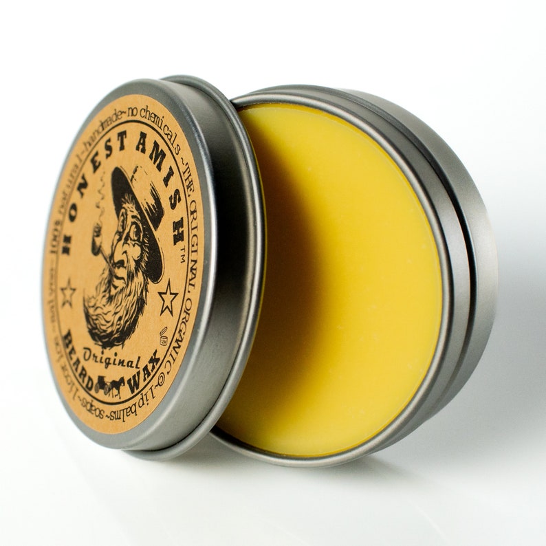 Beard Wax ORIGINAL 100 Natural and Organic by Honest Etsy