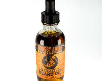 Honest Amish Premium huile à barbe 2 oz